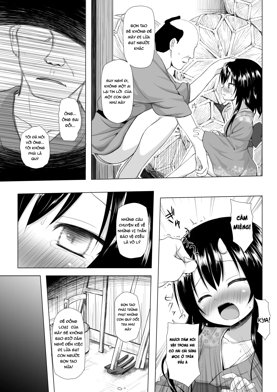 HentaiVN.net - Ảnh 8 - Monokemono San-ya [Monokemono San-ya ; ものけもの 三夜] - Oneshot