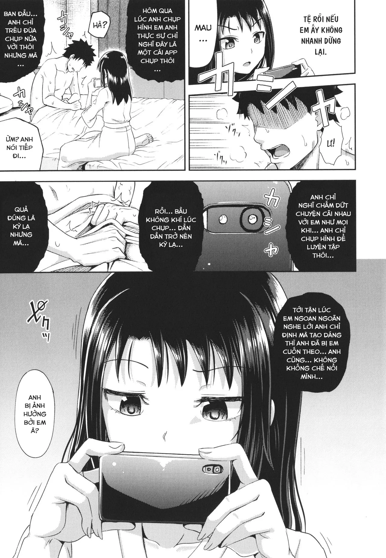 HentaiVN.net - Ảnh 14 - Ứng Dụng Làm Bạn Nwngs - Chap 4: e gái