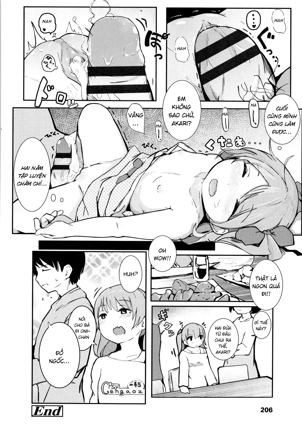 HentaiVN.net - Ảnh 23 - Thử thách Akari [Akari Challenge; あかりチャレンヅ] - Oneshot