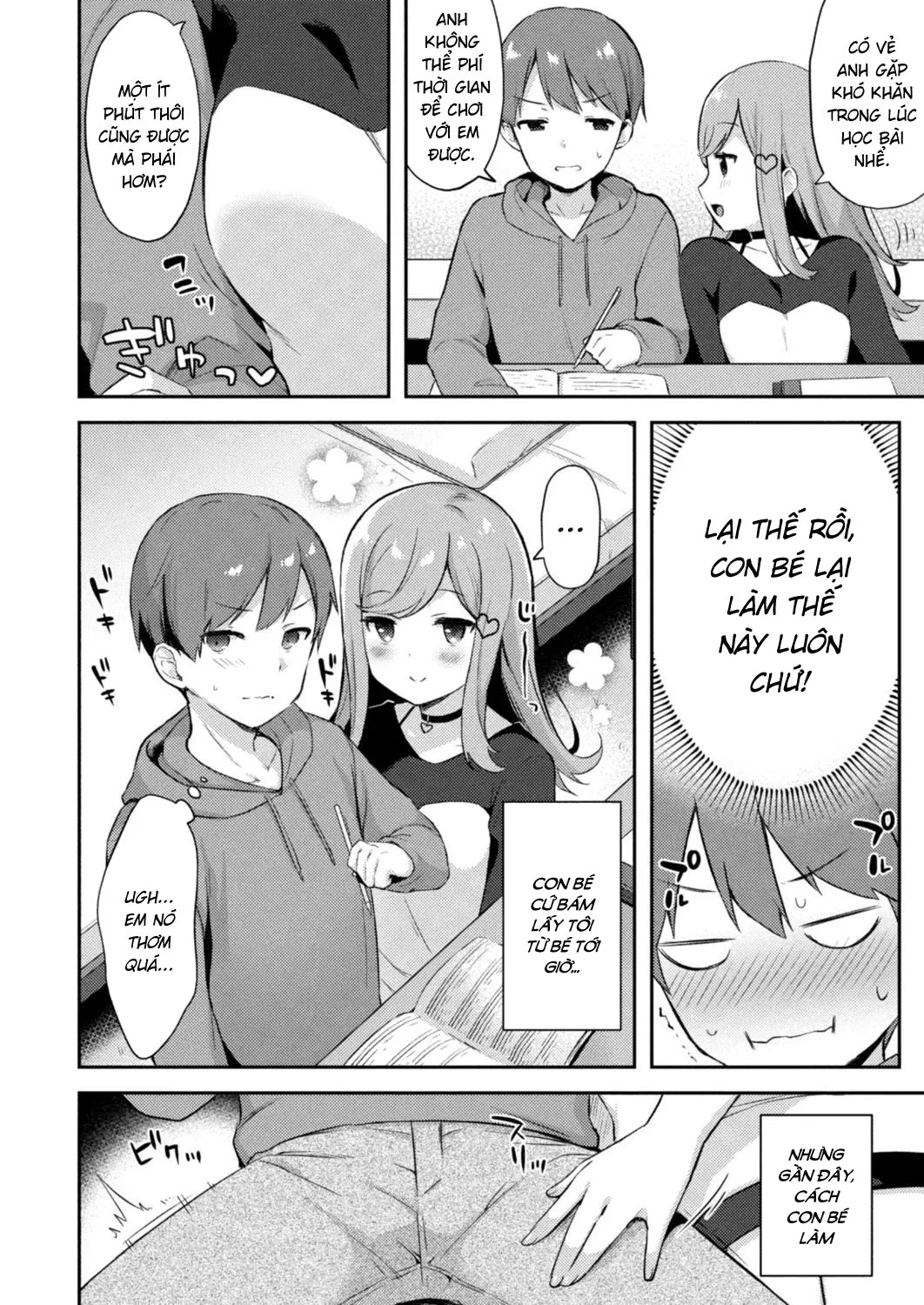 HentaiVN.net - Ảnh 4 - Em gái nghịch ngợm [Koakuma no Itazura ; Mischiefs of a Little Devil] - Oneshot