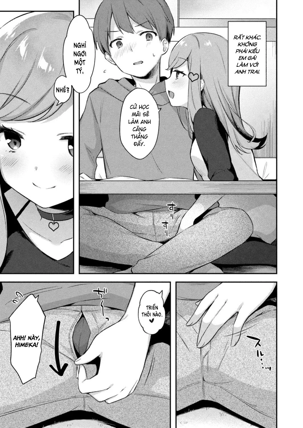 HentaiVN.net - Ảnh 5 - Em gái nghịch ngợm [Koakuma no Itazura ; Mischiefs of a Little Devil] - Oneshot