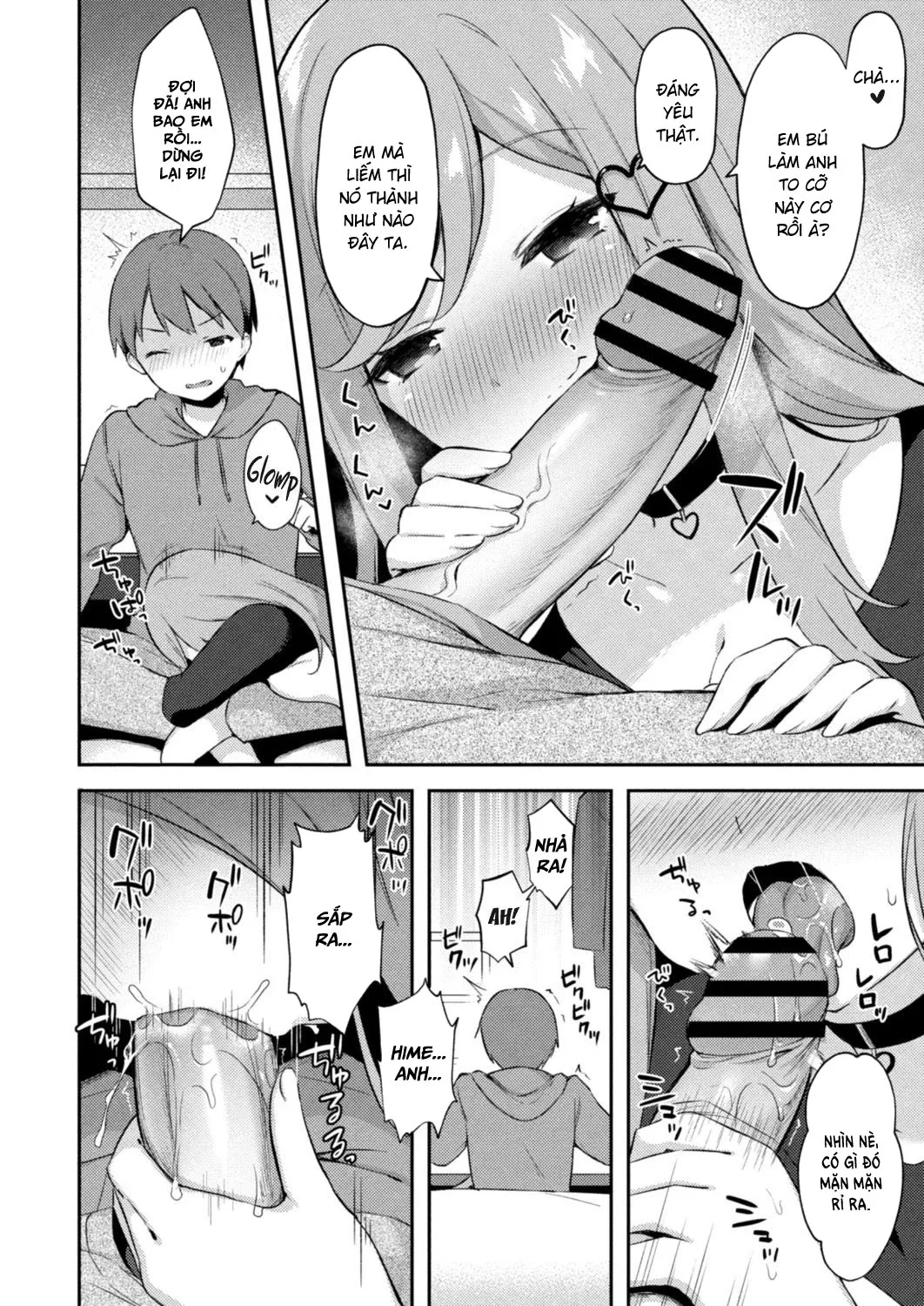 HentaiVN.net - Ảnh 6 - Em gái nghịch ngợm [Koakuma no Itazura ; Mischiefs of a Little Devil] - Oneshot