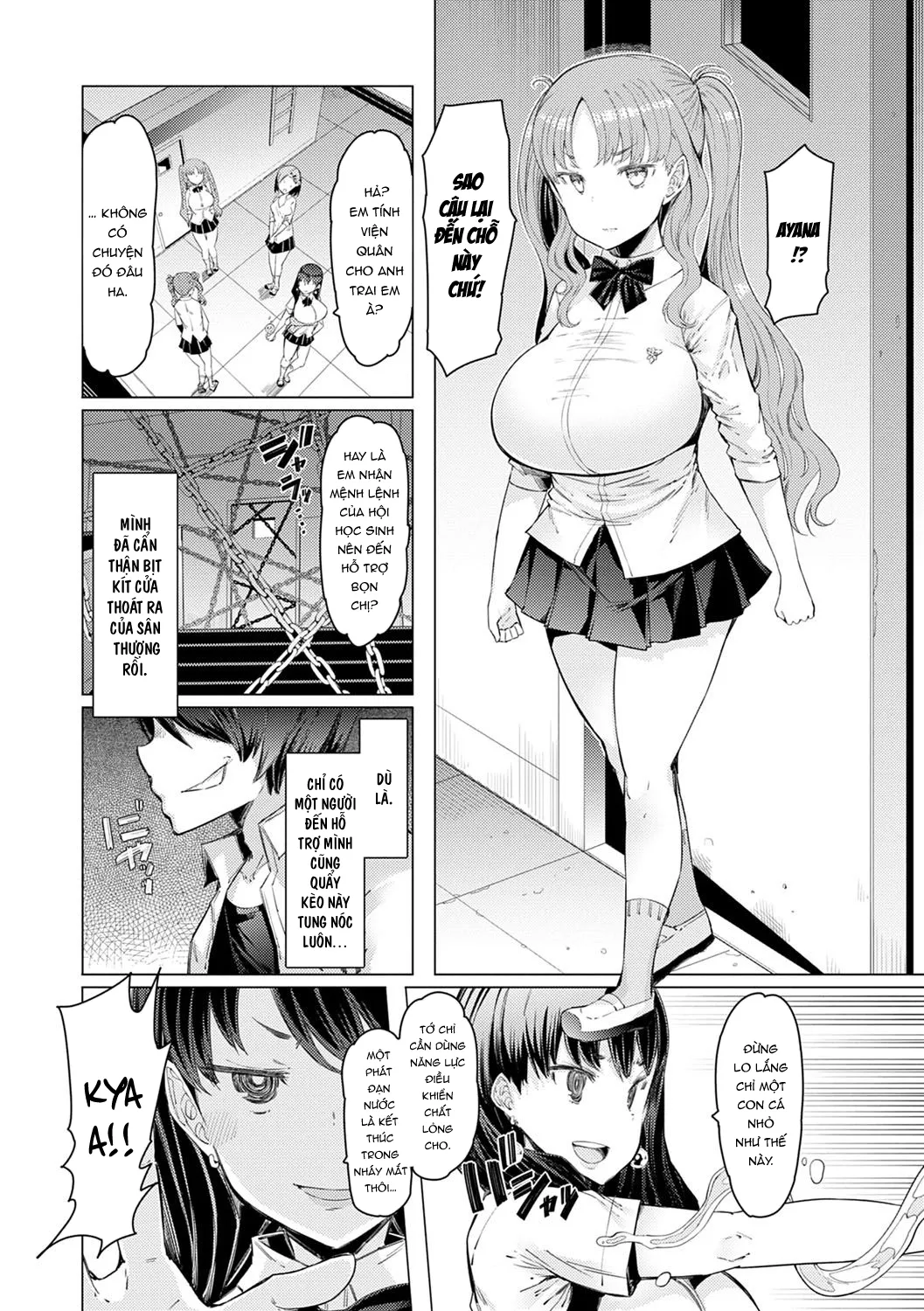 HentaiVN.net - Ảnh 8 - Cuộc Đảo Chính Tại Học Viện Năng Lực [Noryoku Gakuen Gekokujo ~Boku ga Gakuen o Seisu made~] - Chap 2: Bước đầu
