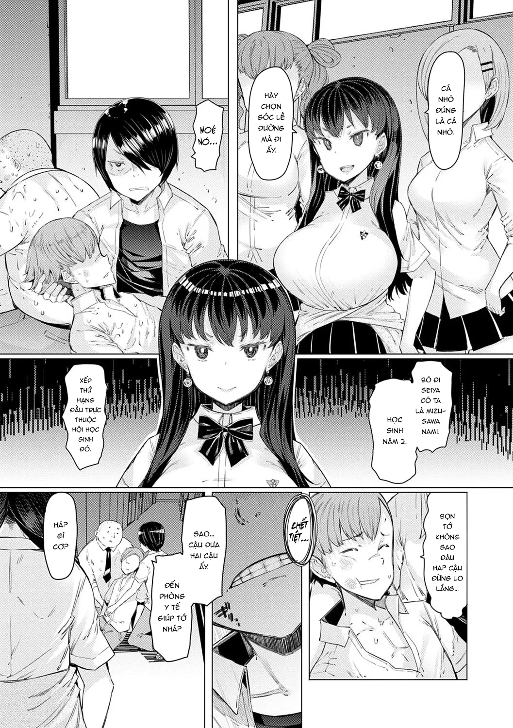 HentaiVN.net - Ảnh 6 - Cuộc Đảo Chính Tại Học Viện Năng Lực [Noryoku Gakuen Gekokujo ~Boku ga Gakuen o Seisu made~] - Chap 2: Bước đầu