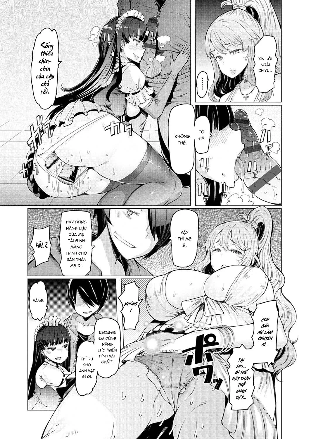HentaiVN.net - Ảnh 14 - Cuộc Đảo Chính Tại Học Viện Năng Lực [Noryoku Gakuen Gekokujo ~Boku ga Gakuen o Seisu made~] - Chap 5: Bước 4