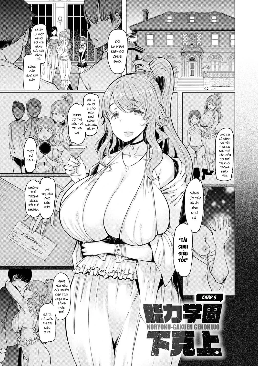 HentaiVN.net - Ảnh 3 - Cuộc Đảo Chính Tại Học Viện Năng Lực [Noryoku Gakuen Gekokujo ~Boku ga Gakuen o Seisu made~] - Chap 5: Bước 4