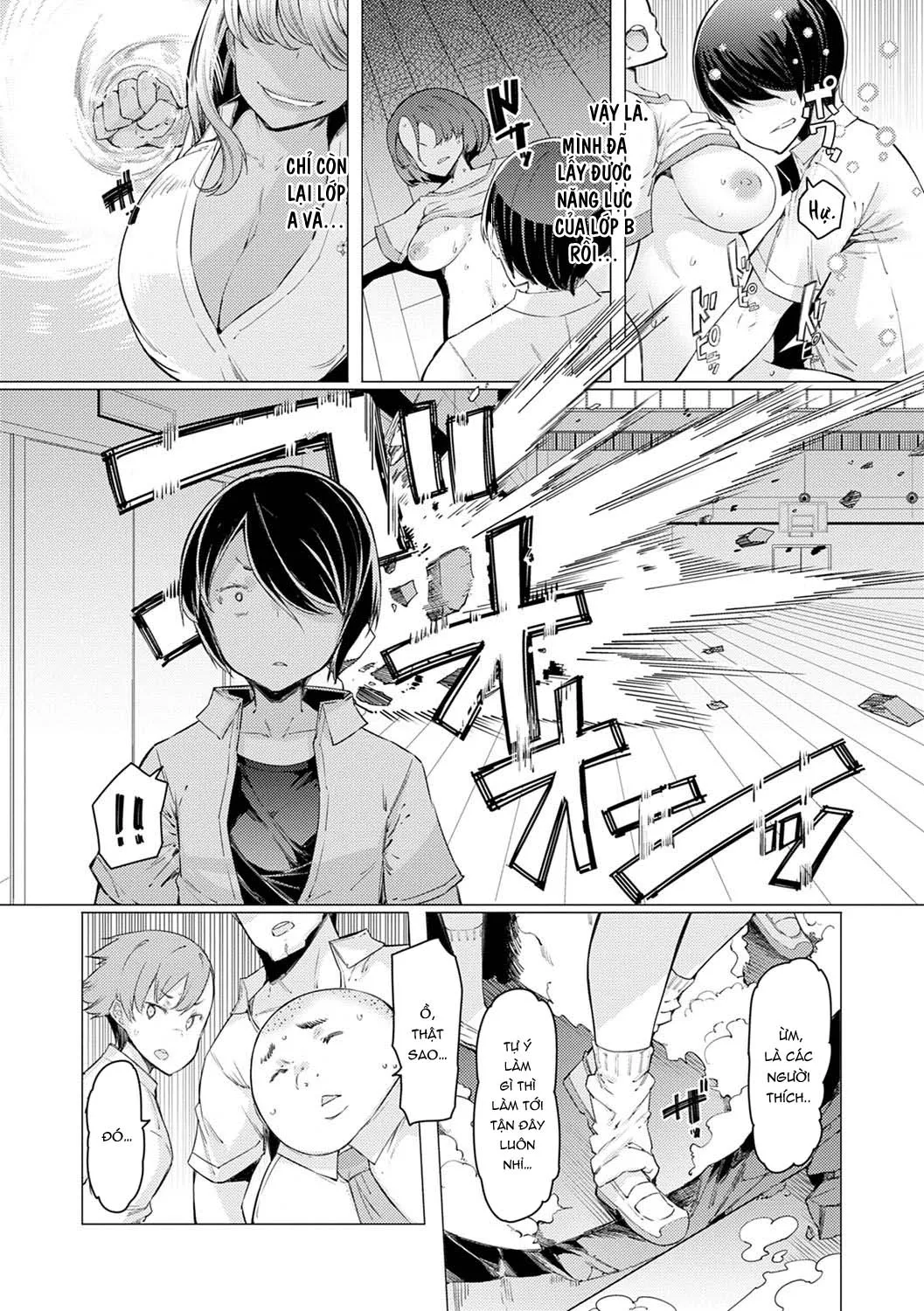 HentaiVN.net - Ảnh 4 - Cuộc Đảo Chính Tại Học Viện Năng Lực [Noryoku Gakuen Gekokujo ~Boku ga Gakuen o Seisu made~] - Chap 6: Bước 5