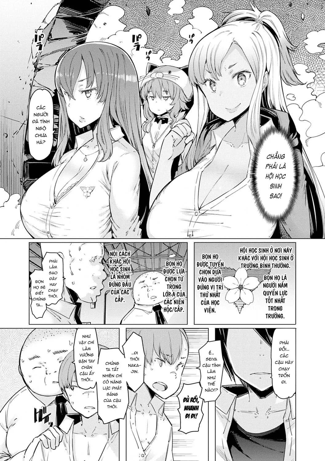 HentaiVN.net - Ảnh 5 - Cuộc Đảo Chính Tại Học Viện Năng Lực [Noryoku Gakuen Gekokujo ~Boku ga Gakuen o Seisu made~] - Chap 6: Bước 5