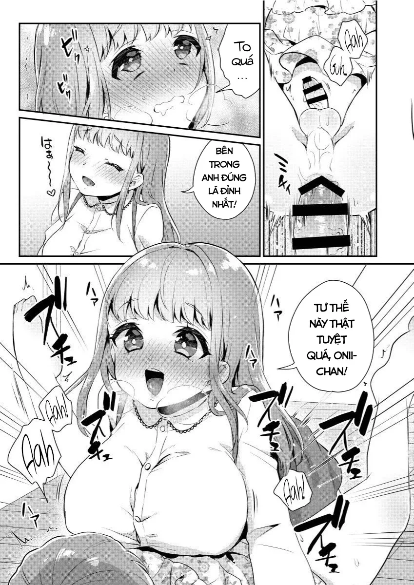 HentaiVN.net - Ảnh 10 - Okkii Imouto Chicchai Ani [Okkii Imouto Chicchai Ani ; おっきい妹ちっちゃい兄] - Oneshot