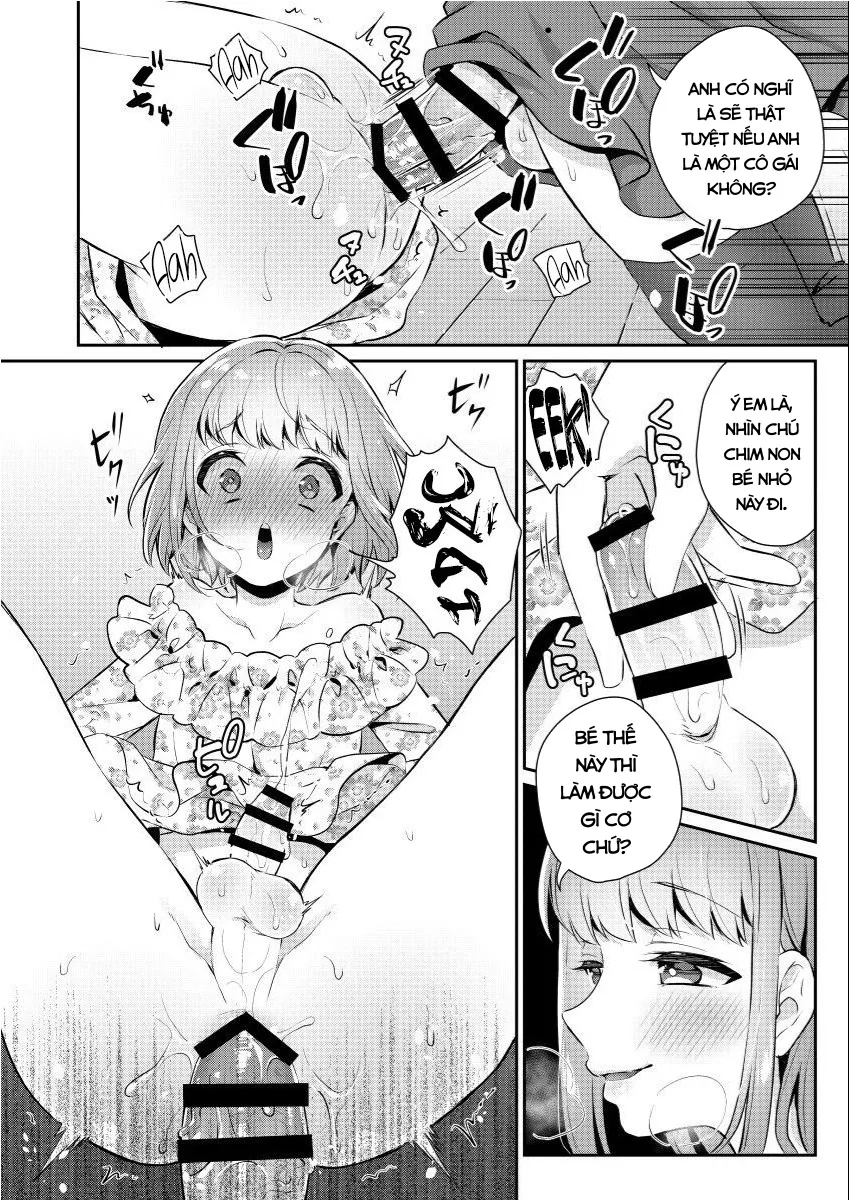 HentaiVN.net - Ảnh 11 - Okkii Imouto Chicchai Ani [Okkii Imouto Chicchai Ani ; おっきい妹ちっちゃい兄] - Oneshot