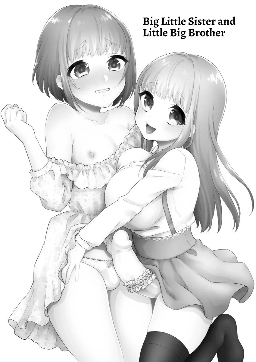 HentaiVN.net - Ảnh 3 - Okkii Imouto Chicchai Ani [Okkii Imouto Chicchai Ani ; おっきい妹ちっちゃい兄] - Oneshot
