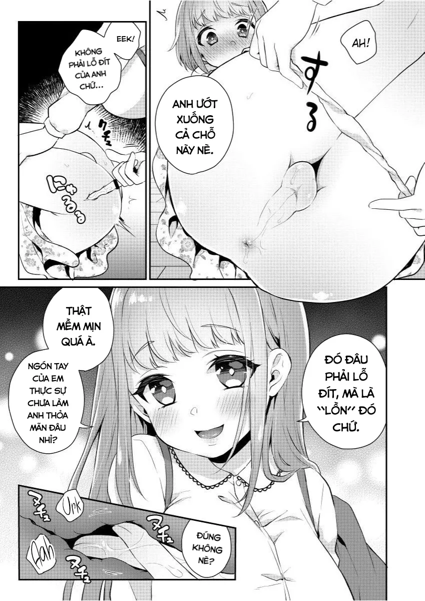 HentaiVN.net - Ảnh 8 - Okkii Imouto Chicchai Ani [Okkii Imouto Chicchai Ani ; おっきい妹ちっちゃい兄] - Oneshot