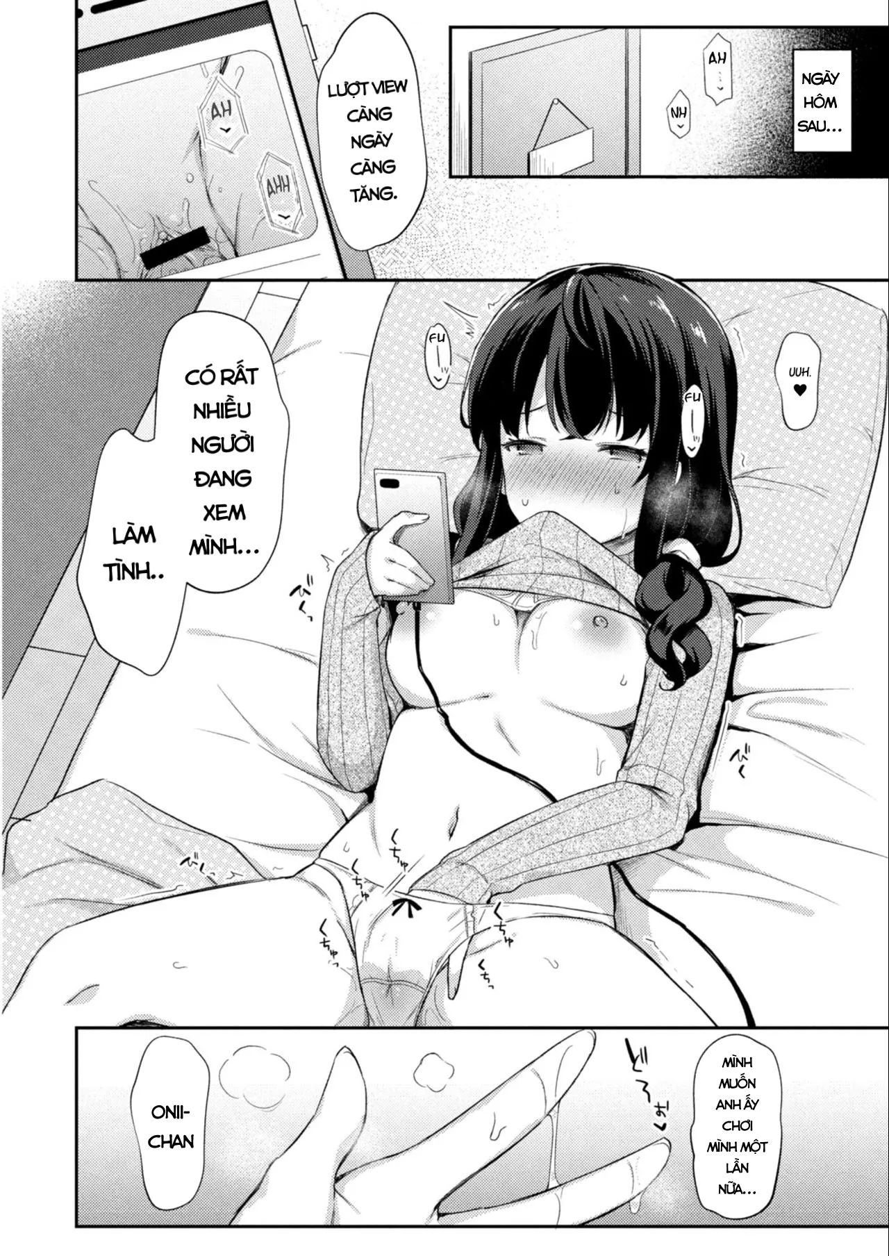 HentaiVN.net - Ảnh 16 - Little Sister Temptation - Oneshot