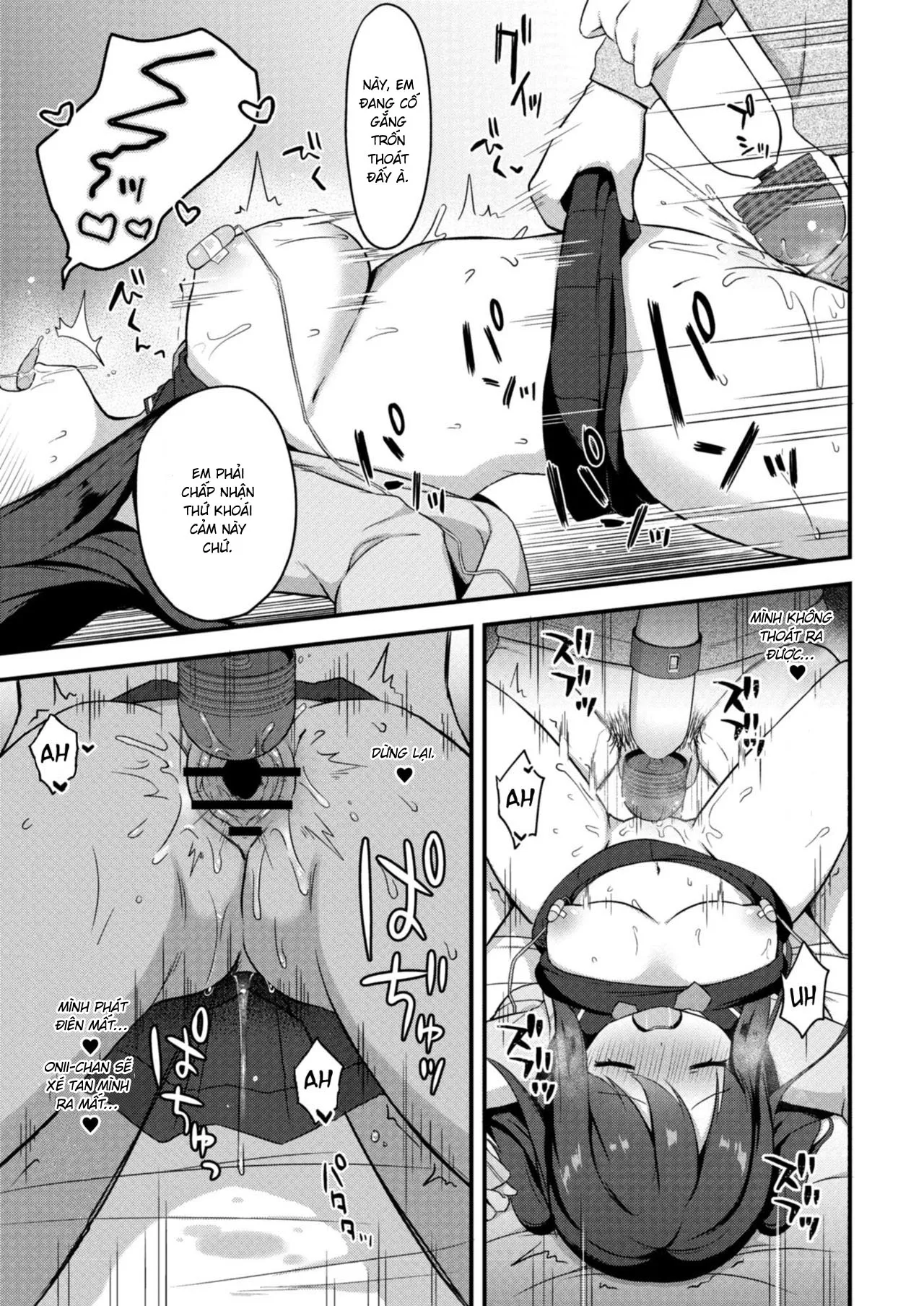 HentaiVN.net - Ảnh 17 - Cô em gái nghiện sếch toy [Yuuwaku・Imouto #3 Omocha Asobi ; Little Sister Temptation #3 Playing with Toys] - Oneshot