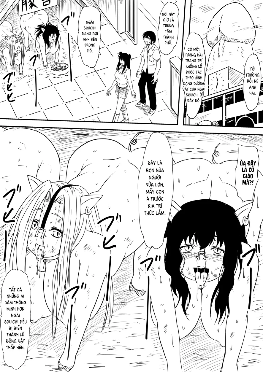 HentaiVN.net - Ảnh 8 - Thiếu niên và con cặc thần thánh - Phần cuối [Kami no Chinko o Motsu Shounen, Kami no Chinko de Yaritai Houdai!] - Chap 3 Bản thường