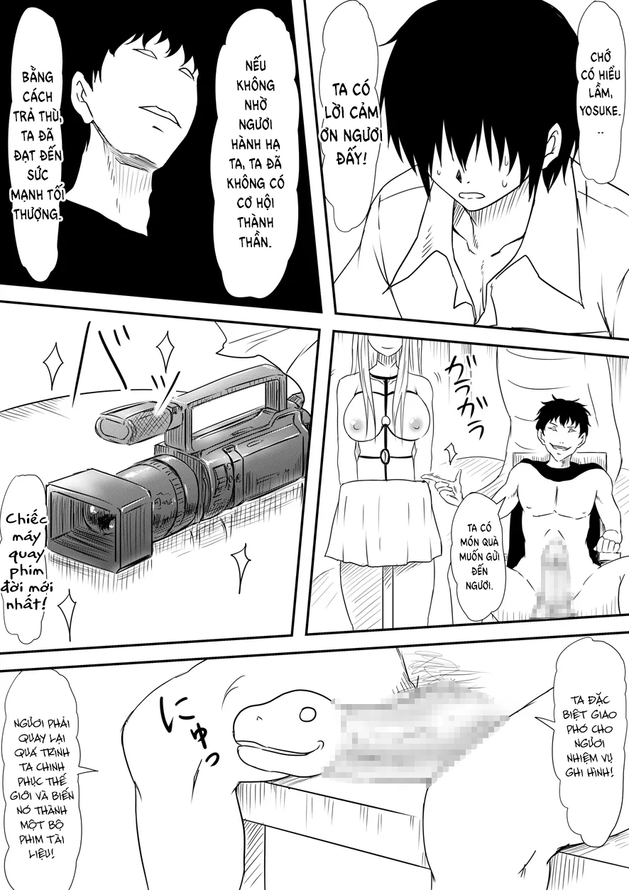 HentaiVN.net - Ảnh 10 - Thiếu niên và con cặc thần thánh - Phần cuối [Kami no Chinko o Motsu Shounen, Kami no Chinko de Yaritai Houdai!] - Chap 3 Bản thường