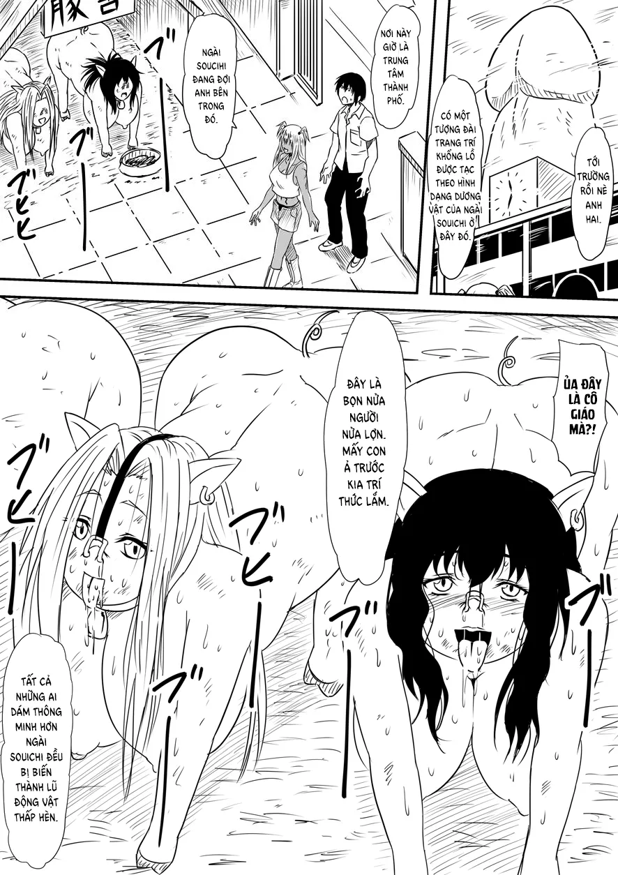 HentaiVN.net - Ảnh 5 - Thiếu niên và con cặc thần thánh - Phần cuối [Kami no Chinko o Motsu Shounen, Kami no Chinko de Yaritai Houdai!] - Chap 3 Bản Gyaru