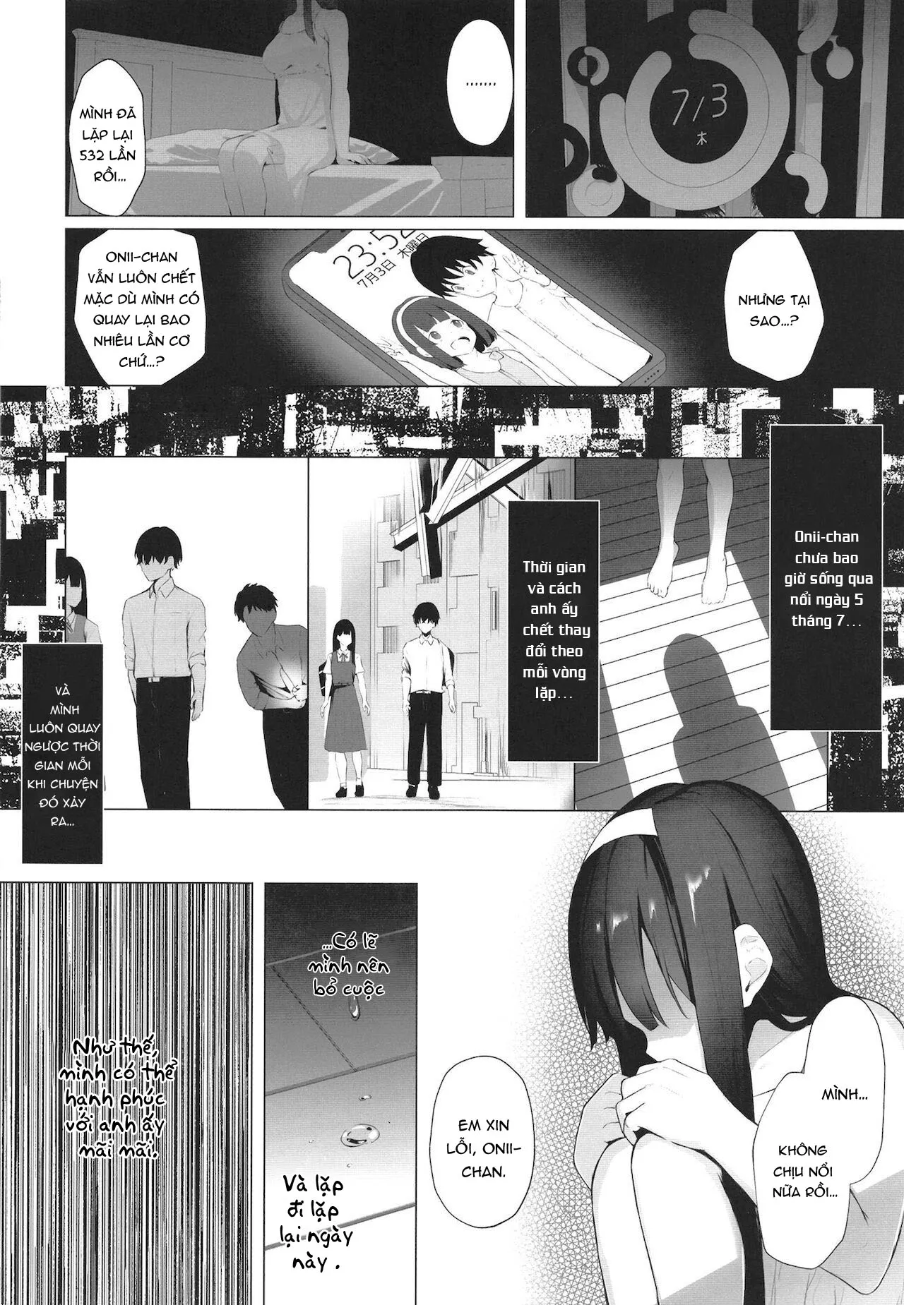 HentaiVN.net - Ảnh 20 - Cô em gái nghiện tua ngược thời gian! [Little Sister Time Leap Dependence, Imouto-sei Time Leap Izonshou] - Chap 2