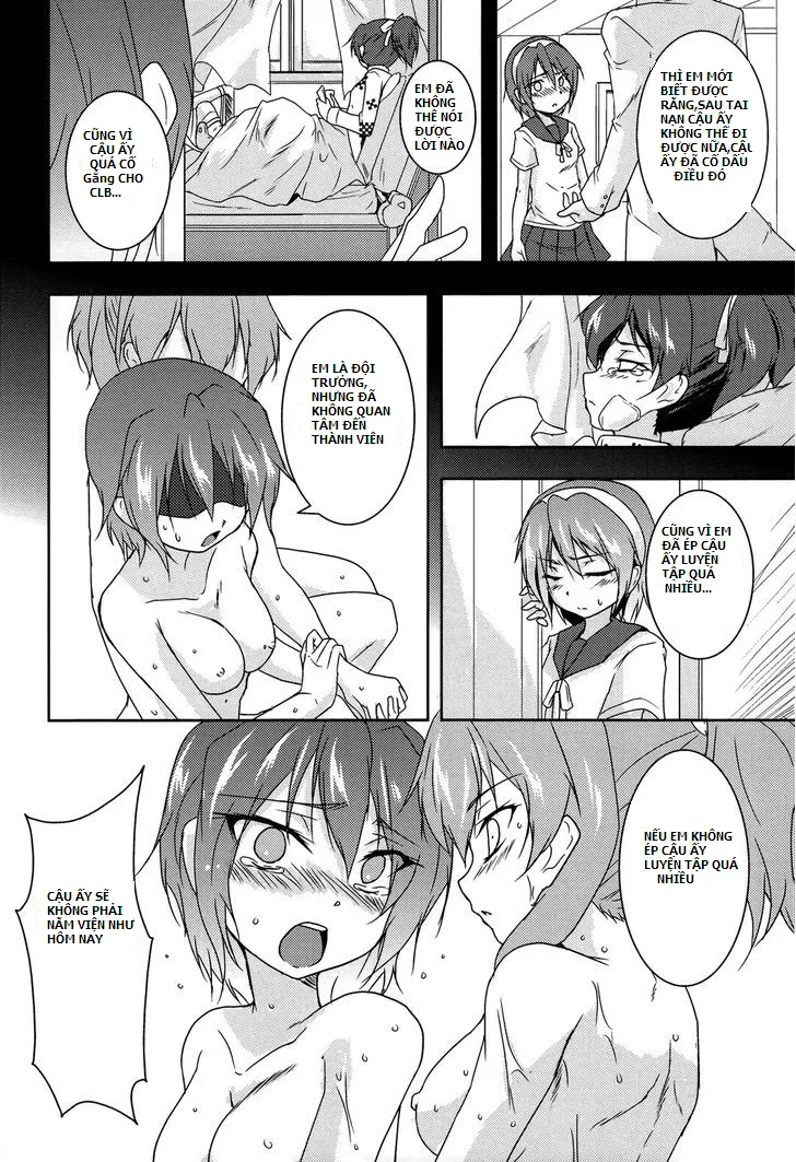 HentaiVN.net - Ảnh 10 - Tuyển tập Yuri Oneshot - Chap 3: My Little Sister Is Too Cute