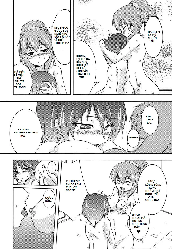 HentaiVN.net - Ảnh 12 - Tuyển tập Yuri Oneshot - Chap 3: My Little Sister Is Too Cute