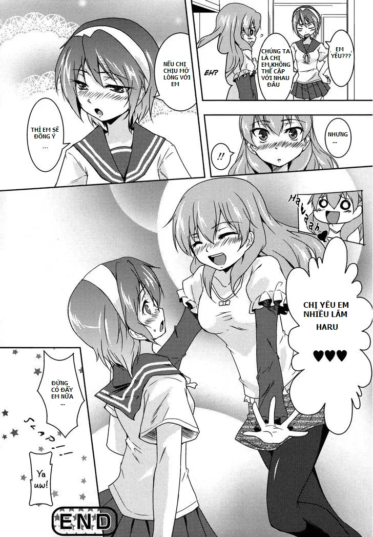 HentaiVN.net - Ảnh 20 - Tuyển tập Yuri Oneshot - Chap 3: My Little Sister Is Too Cute