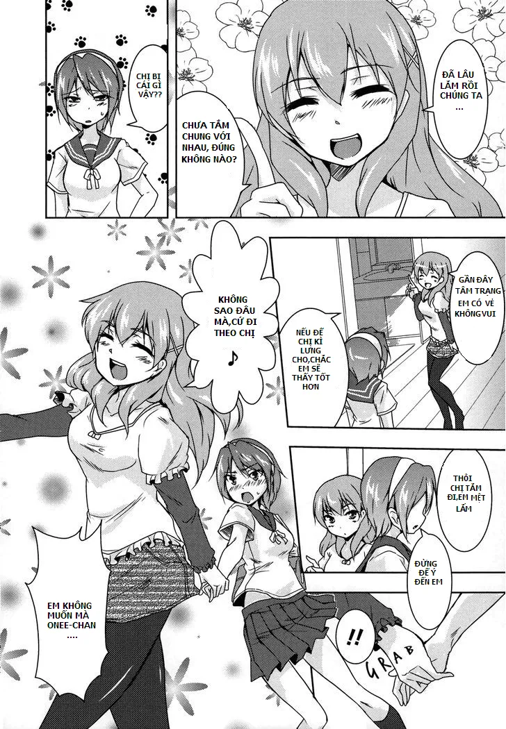 HentaiVN.net - Ảnh 4 - Tuyển tập Yuri Oneshot - Chap 3: My Little Sister Is Too Cute