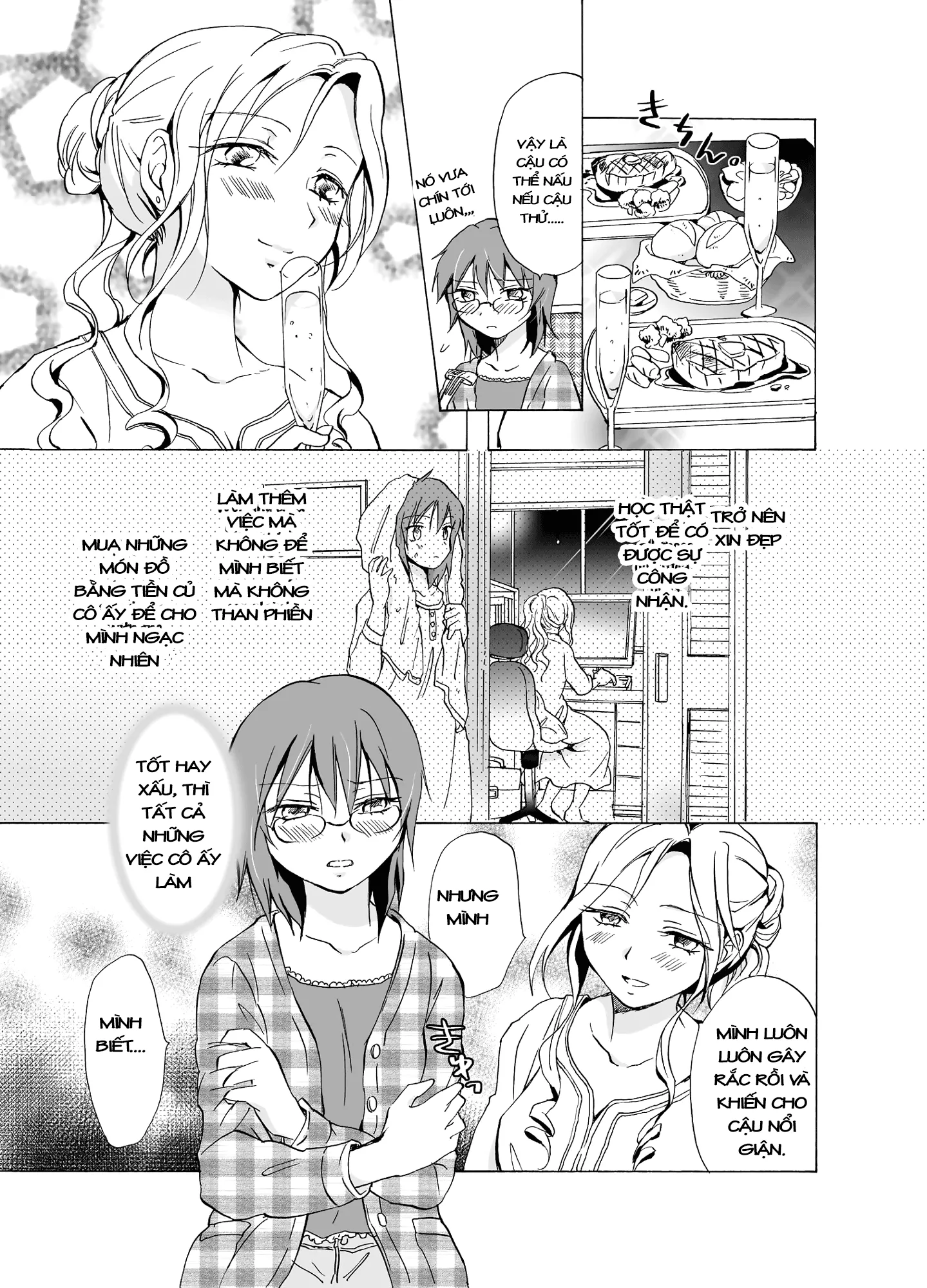 HentaiVN.net - Ảnh 25 - Tuyển tập Yuri Oneshot - Chap 7: She Loves Me So Much It Bother Me