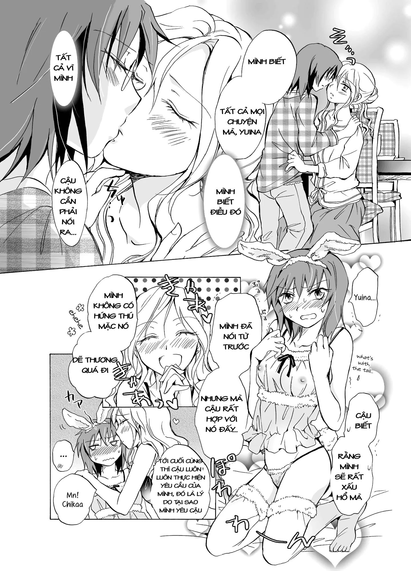 HentaiVN.net - Ảnh 26 - Tuyển tập Yuri Oneshot - Chap 7: She Loves Me So Much It Bother Me