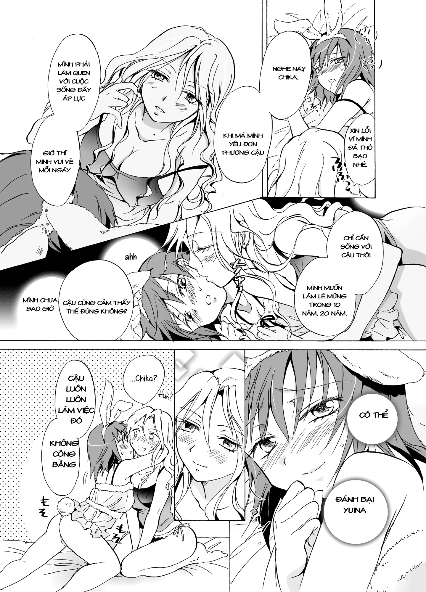 HentaiVN.net - Ảnh 29 - Tuyển tập Yuri Oneshot - Chap 7: She Loves Me So Much It Bother Me