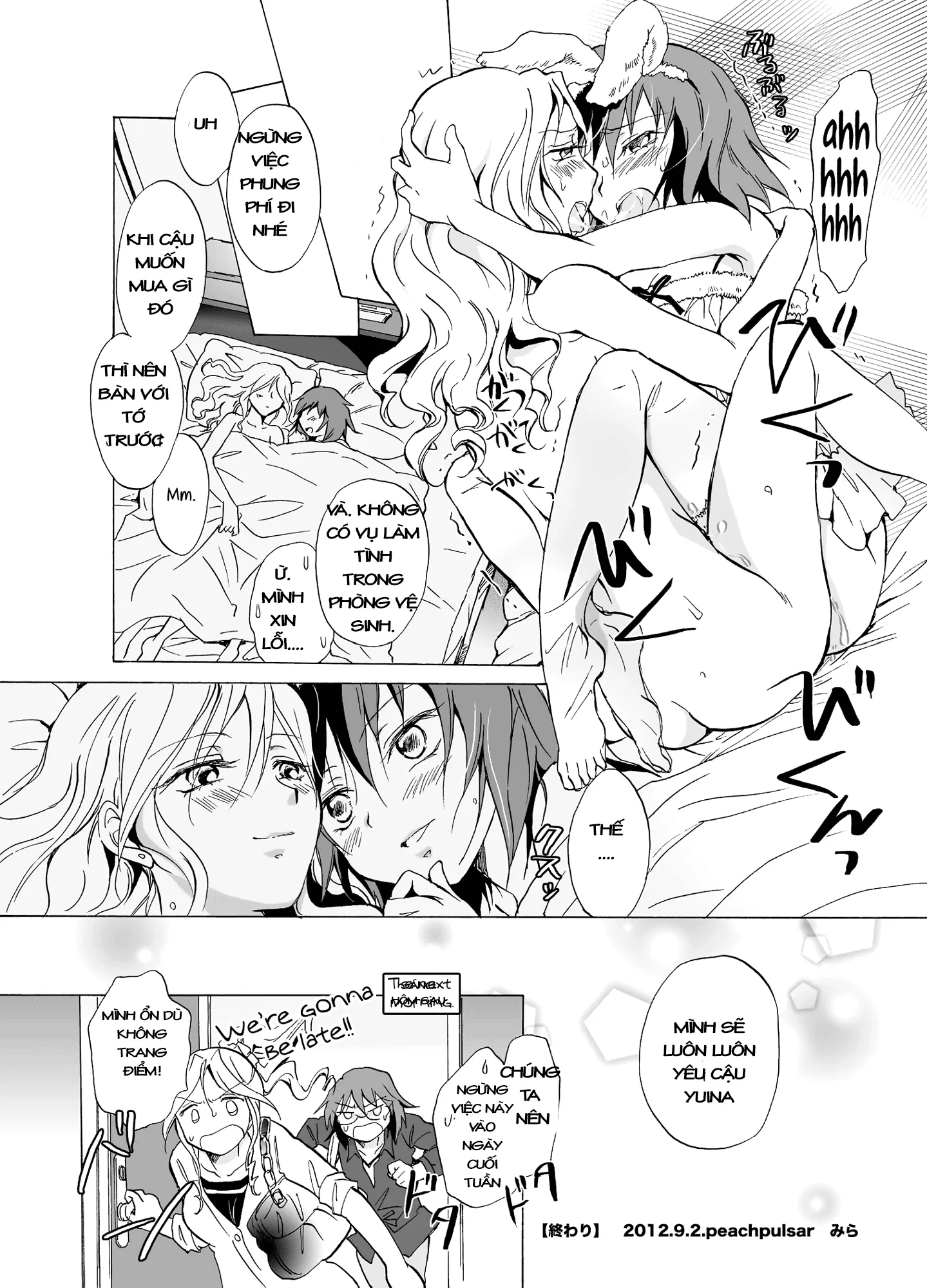 HentaiVN.net - Ảnh 32 - Tuyển tập Yuri Oneshot - Chap 7: She Loves Me So Much It Bother Me