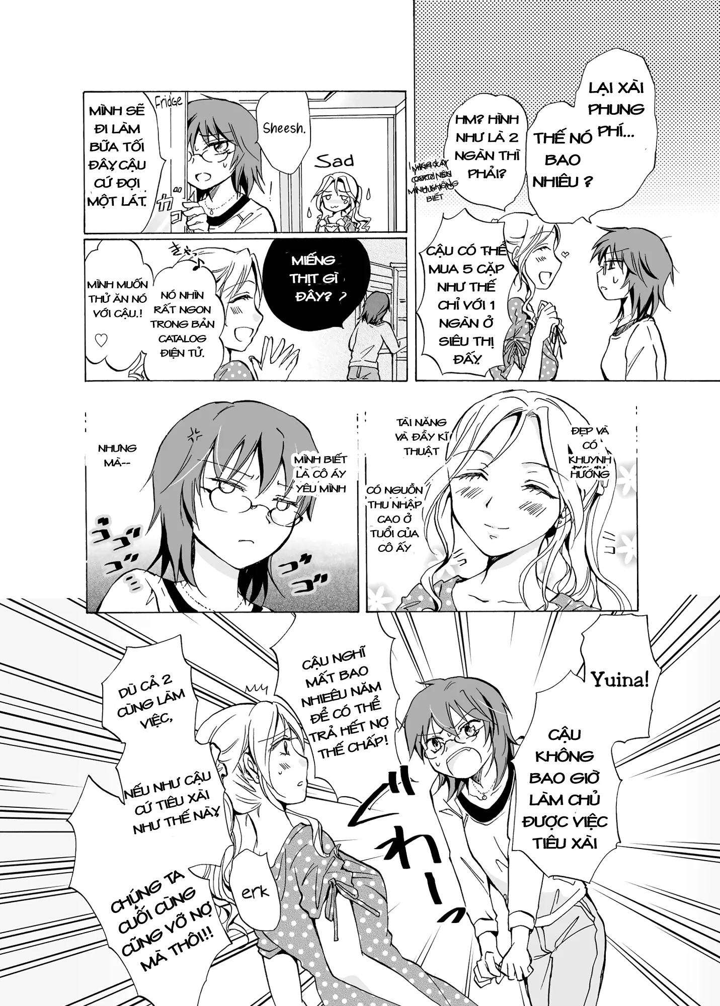 HentaiVN.net - Ảnh 7 - Tuyển tập Yuri Oneshot - Chap 7: She Loves Me So Much It Bother Me