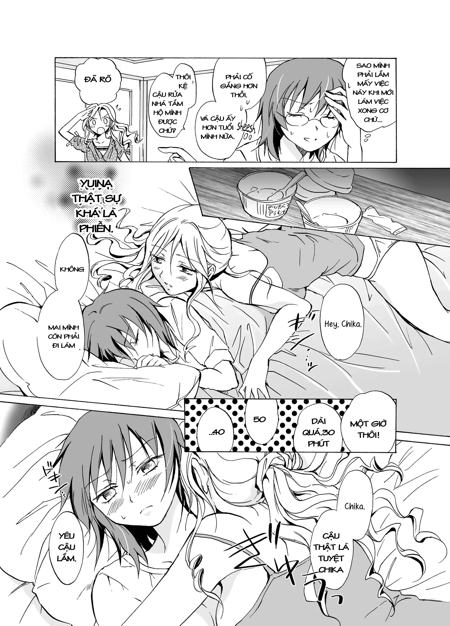 HentaiVN.net - Ảnh 8 - Tuyển tập Yuri Oneshot - Chap 7: She Loves Me So Much It Bother Me
