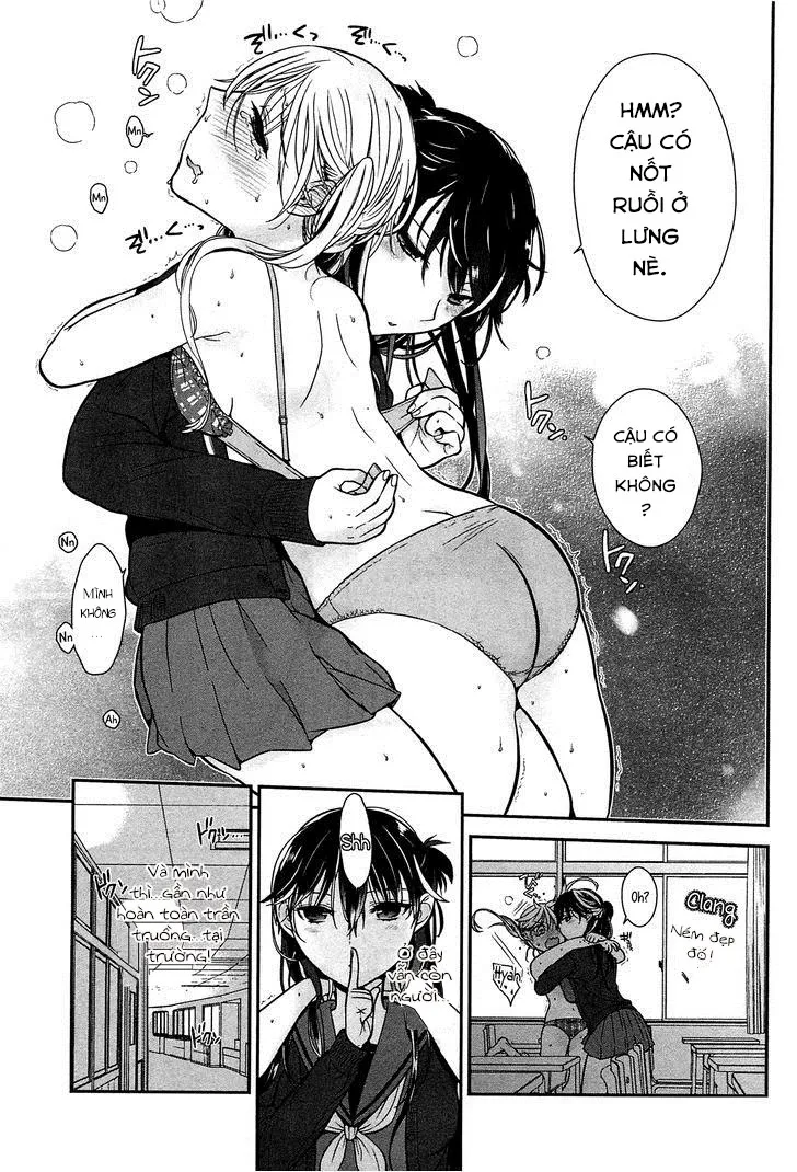 HentaiVN.net - Ảnh 17 - Tuyển tập Yuri Oneshot - Chap 9: Tabegoro Girl