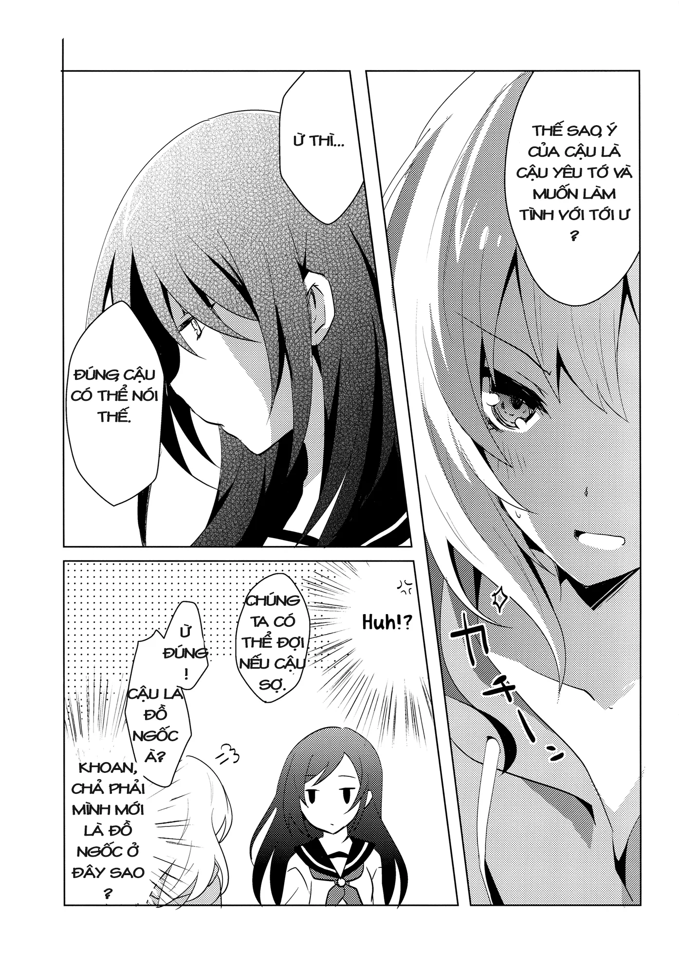 HentaiVN.net - Ảnh 10 - Tuyển tập Yuri Oneshot - Chap 11: Koiyami Gladiolus