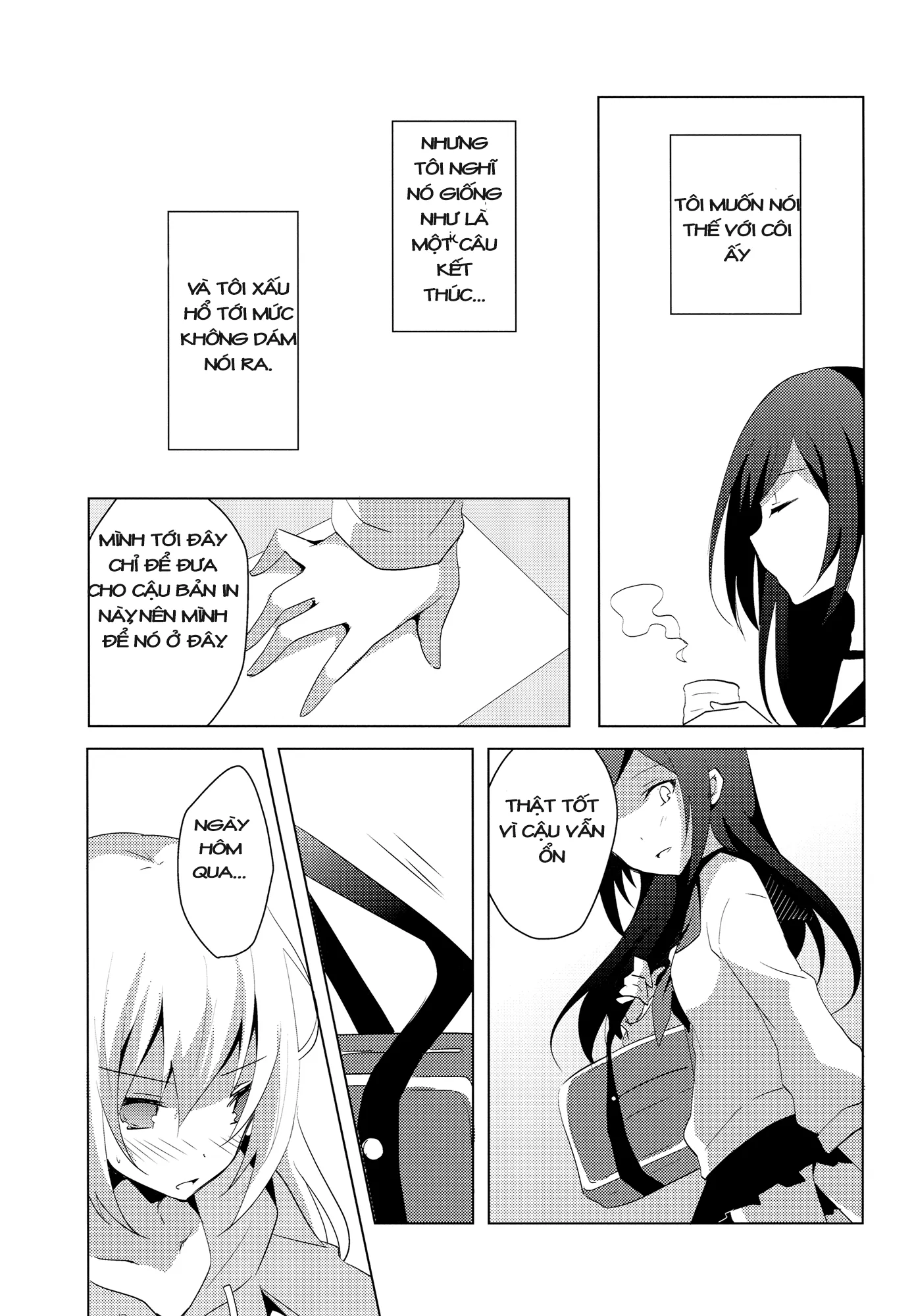 HentaiVN.net - Ảnh 8 - Tuyển tập Yuri Oneshot - Chap 11: Koiyami Gladiolus
