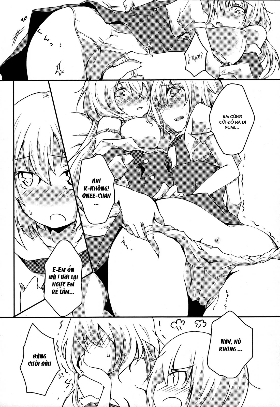 HentaiVN.net - Ảnh 10 - Tuyển tập Yuri Oneshot - Chap 13: Together With My Big Sister