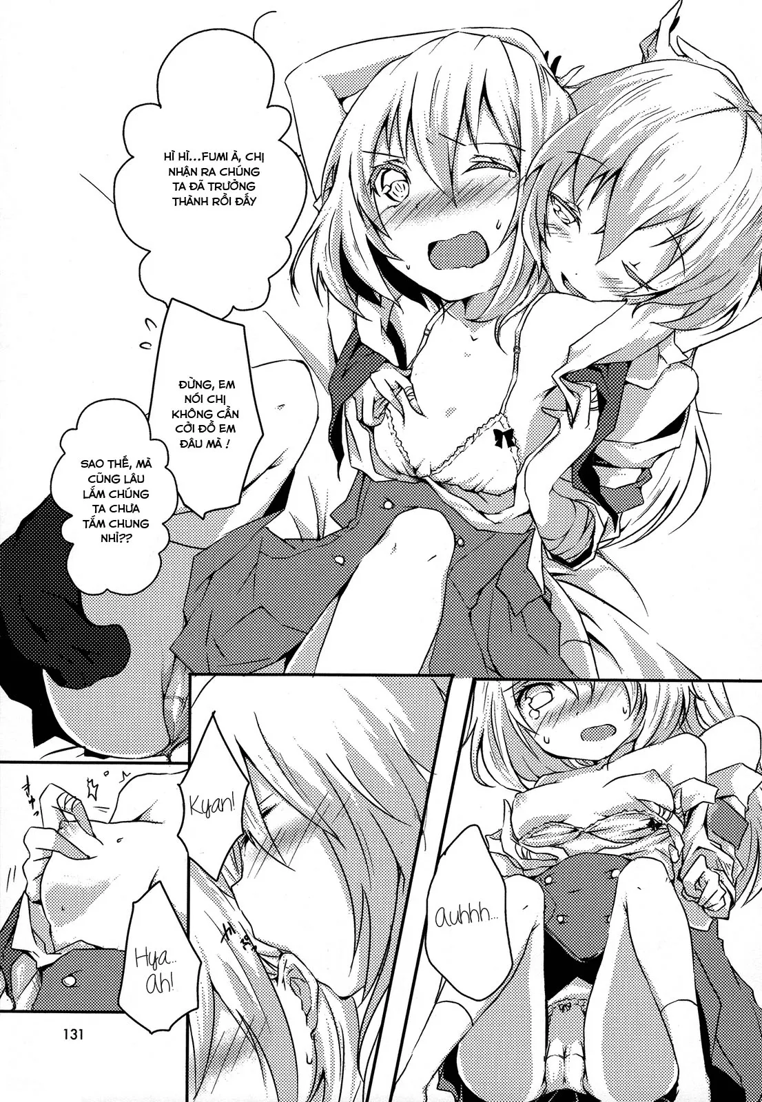 HentaiVN.net - Ảnh 11 - Tuyển tập Yuri Oneshot - Chap 13: Together With My Big Sister