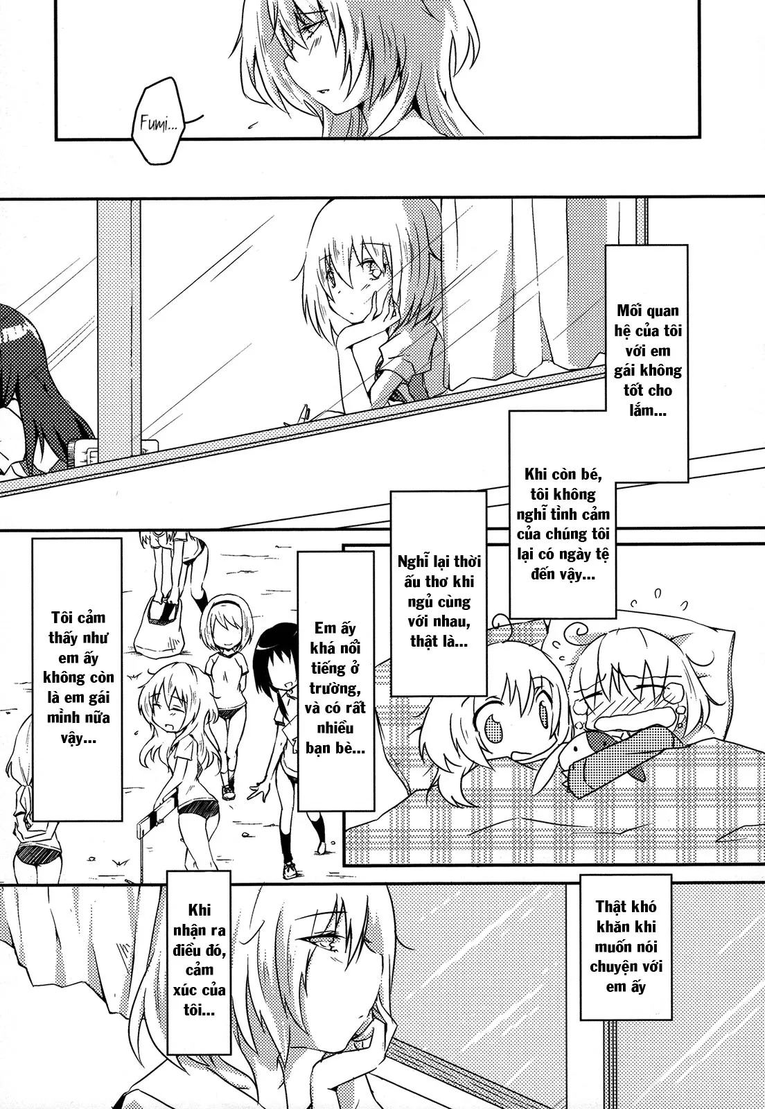HentaiVN.net - Ảnh 3 - Tuyển tập Yuri Oneshot - Chap 13: Together With My Big Sister
