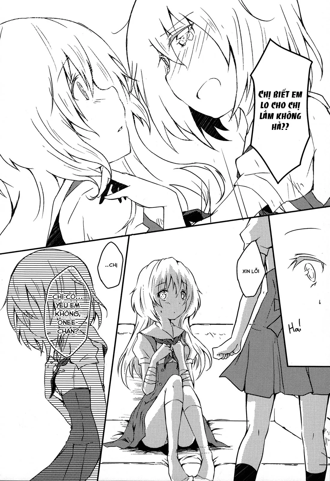 HentaiVN.net - Ảnh 6 - Tuyển tập Yuri Oneshot - Chap 13: Together With My Big Sister
