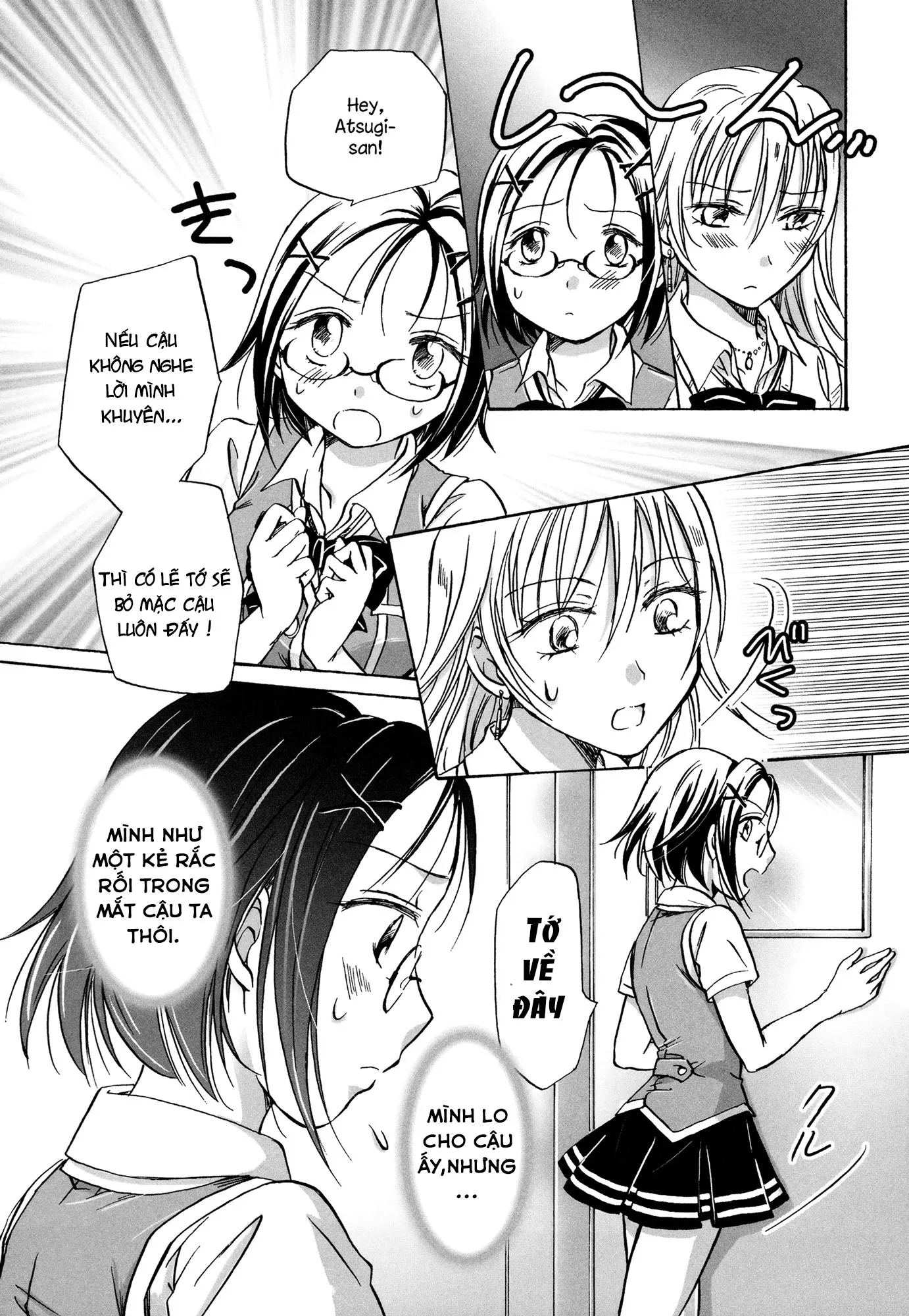 HentaiVN.net - Ảnh 4 - Tuyển tập Yuri Oneshot - Chap 15: Look At Me,Class Rep!