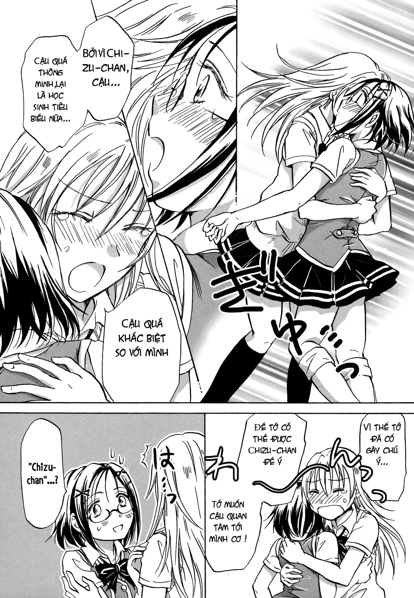 HentaiVN.net - Ảnh 6 - Tuyển tập Yuri Oneshot - Chap 15: Look At Me,Class Rep!