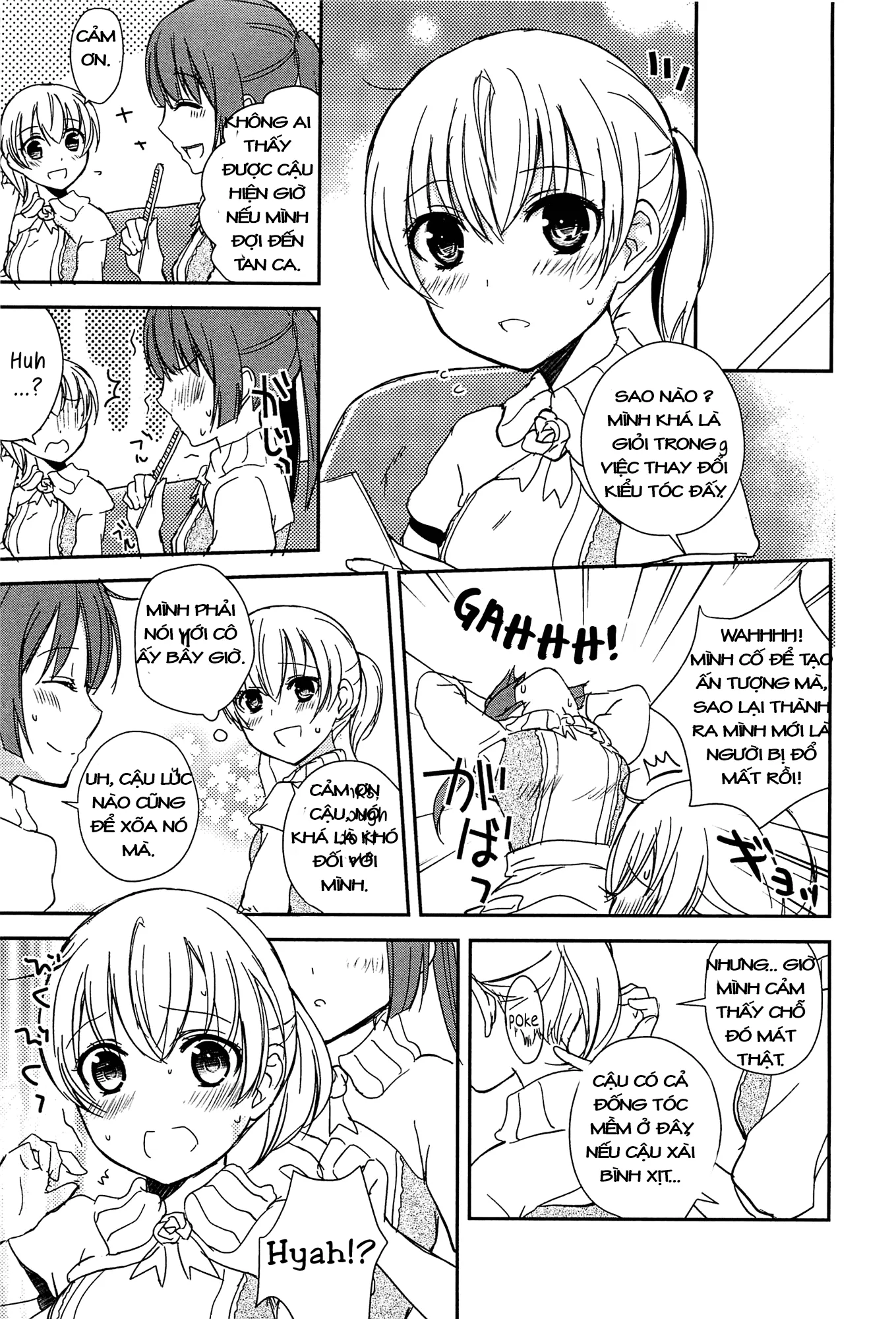 HentaiVN.net - Ảnh 11 - Tuyển tập Yuri Oneshot - Chap 17: A Kiss Is A Kiss