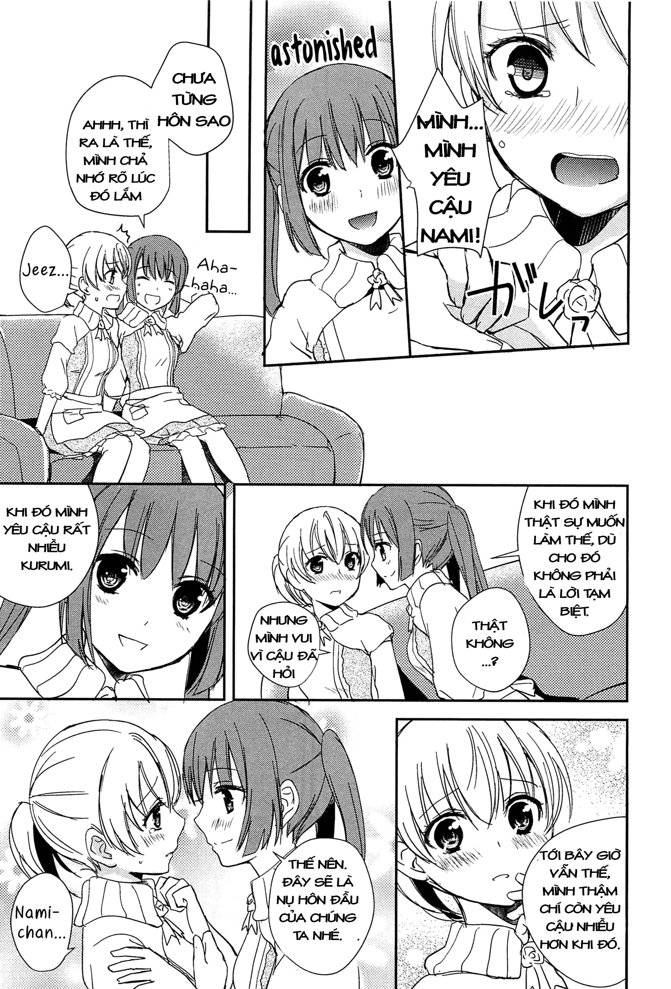 HentaiVN.net - Ảnh 13 - Tuyển tập Yuri Oneshot - Chap 17: A Kiss Is A Kiss
