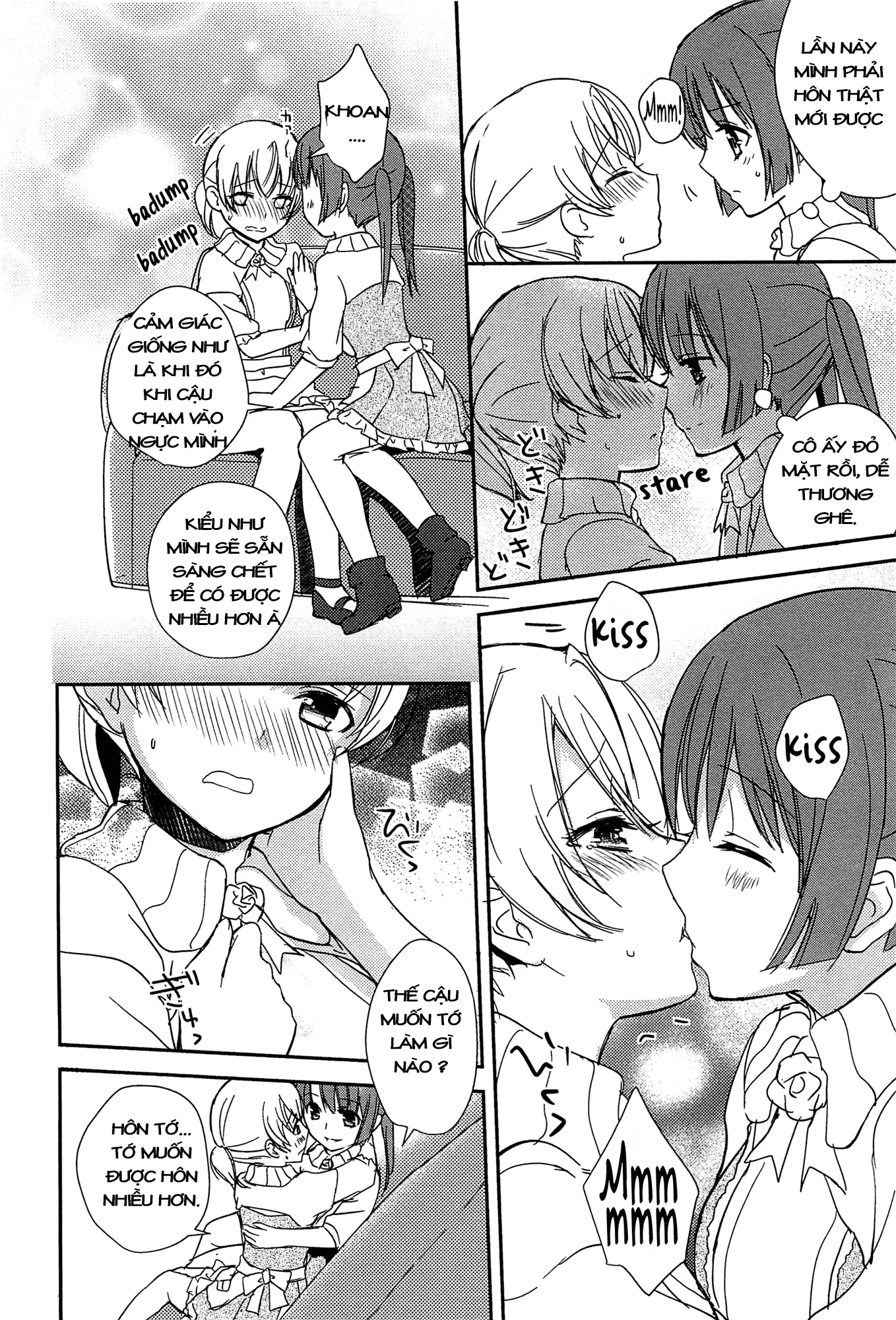 HentaiVN.net - Ảnh 14 - Tuyển tập Yuri Oneshot - Chap 17: A Kiss Is A Kiss