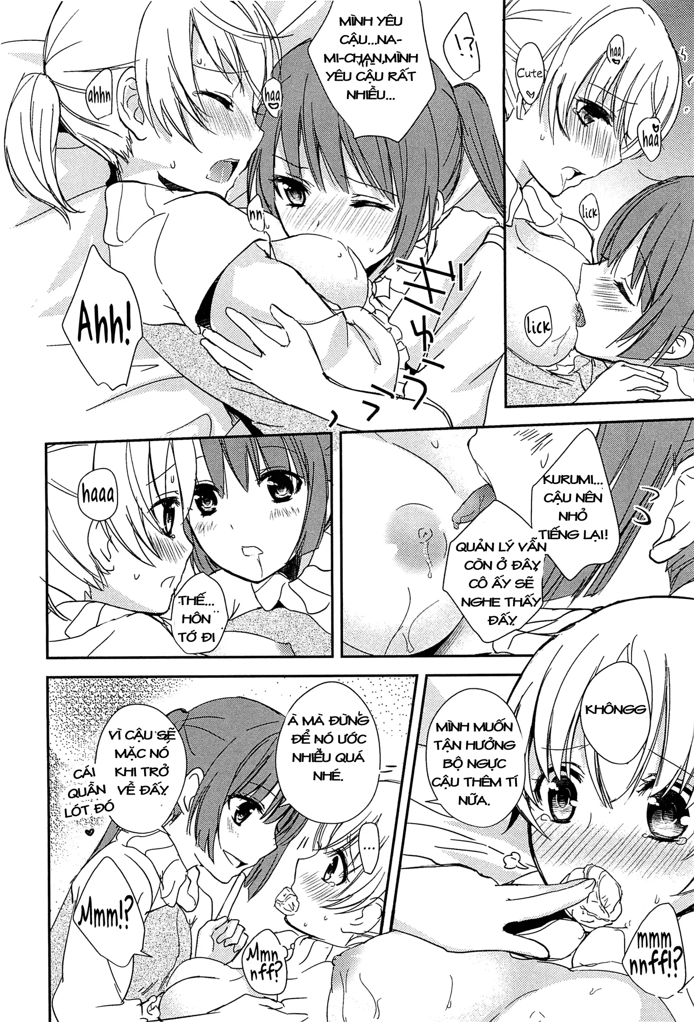 HentaiVN.net - Ảnh 16 - Tuyển tập Yuri Oneshot - Chap 17: A Kiss Is A Kiss