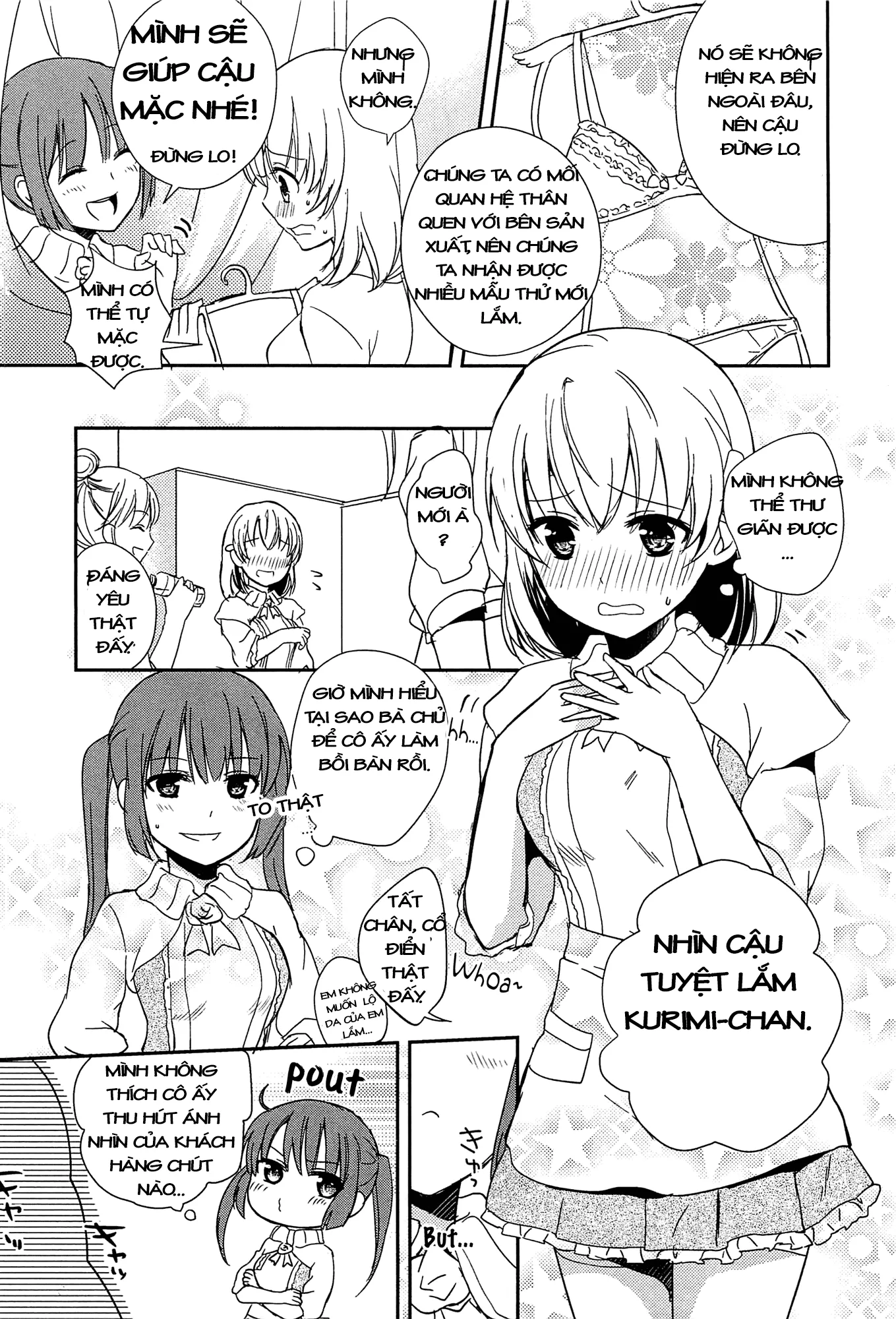 HentaiVN.net - Ảnh 5 - Tuyển tập Yuri Oneshot - Chap 17: A Kiss Is A Kiss
