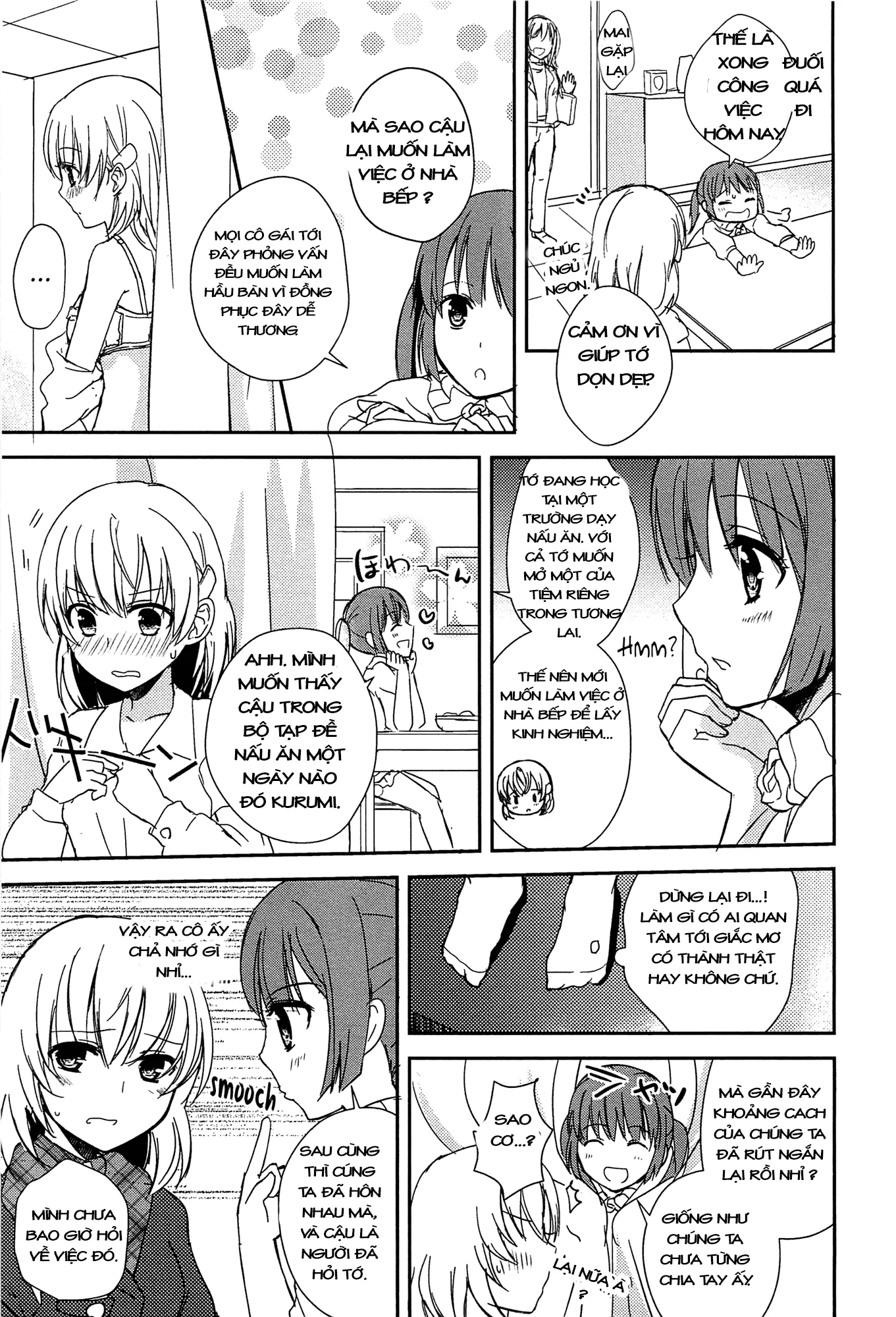 HentaiVN.net - Ảnh 7 - Tuyển tập Yuri Oneshot - Chap 17: A Kiss Is A Kiss