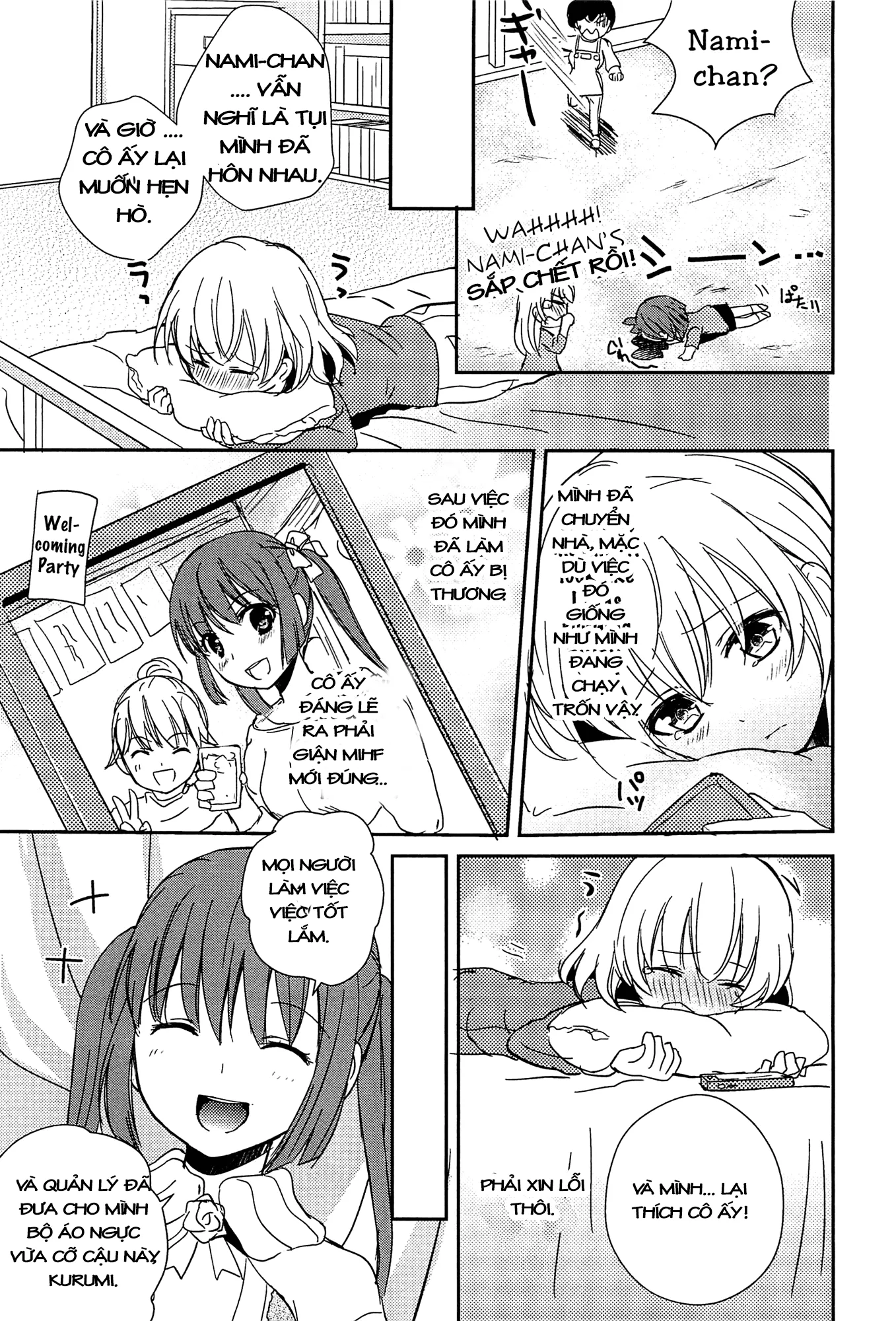 HentaiVN.net - Ảnh 9 - Tuyển tập Yuri Oneshot - Chap 17: A Kiss Is A Kiss