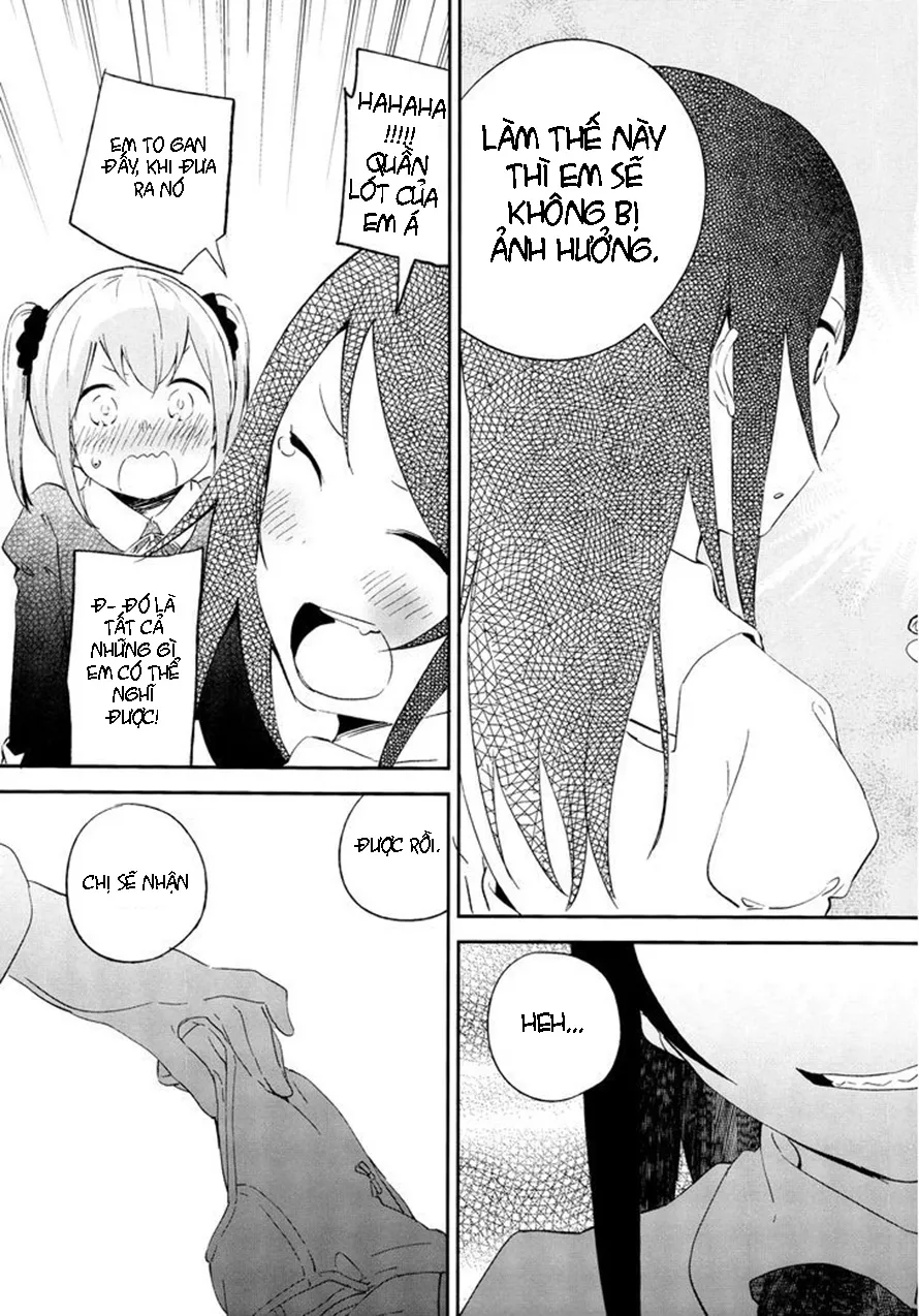 HentaiVN.net - Ảnh 14 - Tuyển tập Yuri Oneshot - Chap 19: Clother Eating Girl