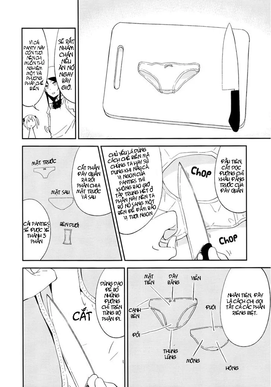 HentaiVN.net - Ảnh 23 - Tuyển tập Yuri Oneshot - Chap 19: Clother Eating Girl